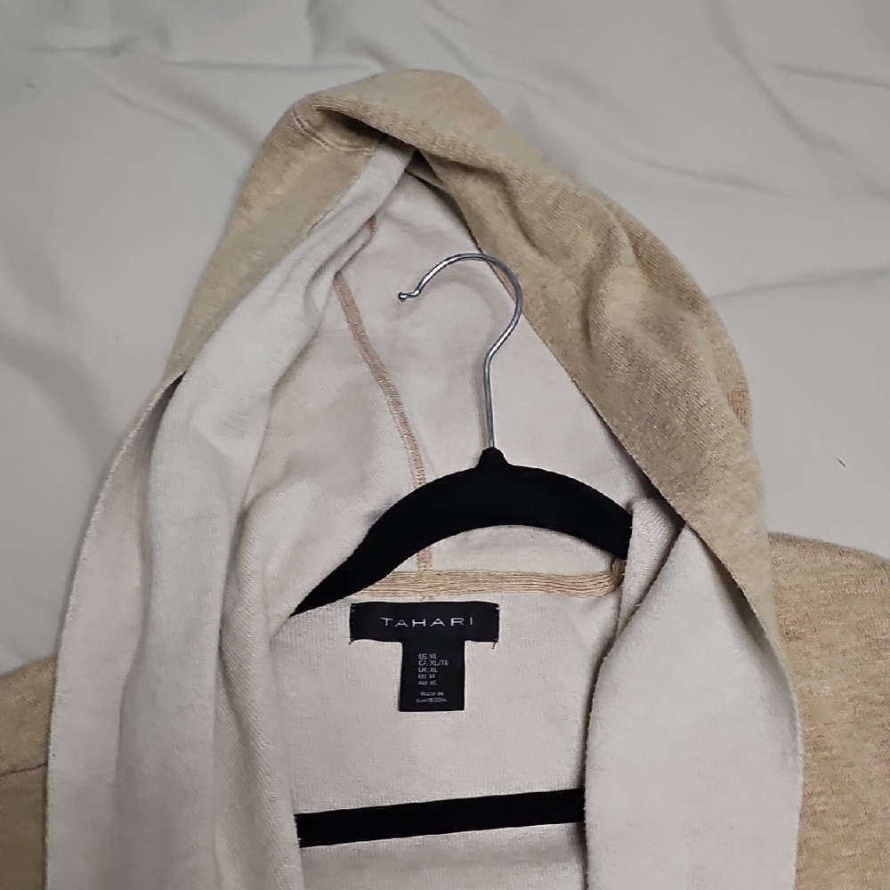 Tahari Cream Knit Sweater - Picture 4 of 5